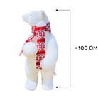 Bear Figurine with Scarf Luxury Casa