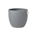 Speckled Stone Round Planter – Modern Decorative Pot - Medium Luxury Casa