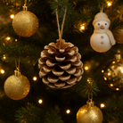 Frosted Pine Cones Pack Luxury Casa