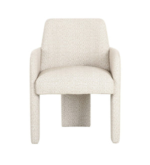 Luxury Cando Modern Beige Fabric Dining Chair Collection