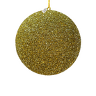 Gold Glitter Christmas Baubles Luxury Casa