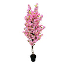 Artificial Cherry Blossom Tree With Natural Wooden Trunk 150 cm Luxury Casa