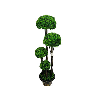 Artificial Cypress Topiary Ball Tree 130 Cm
