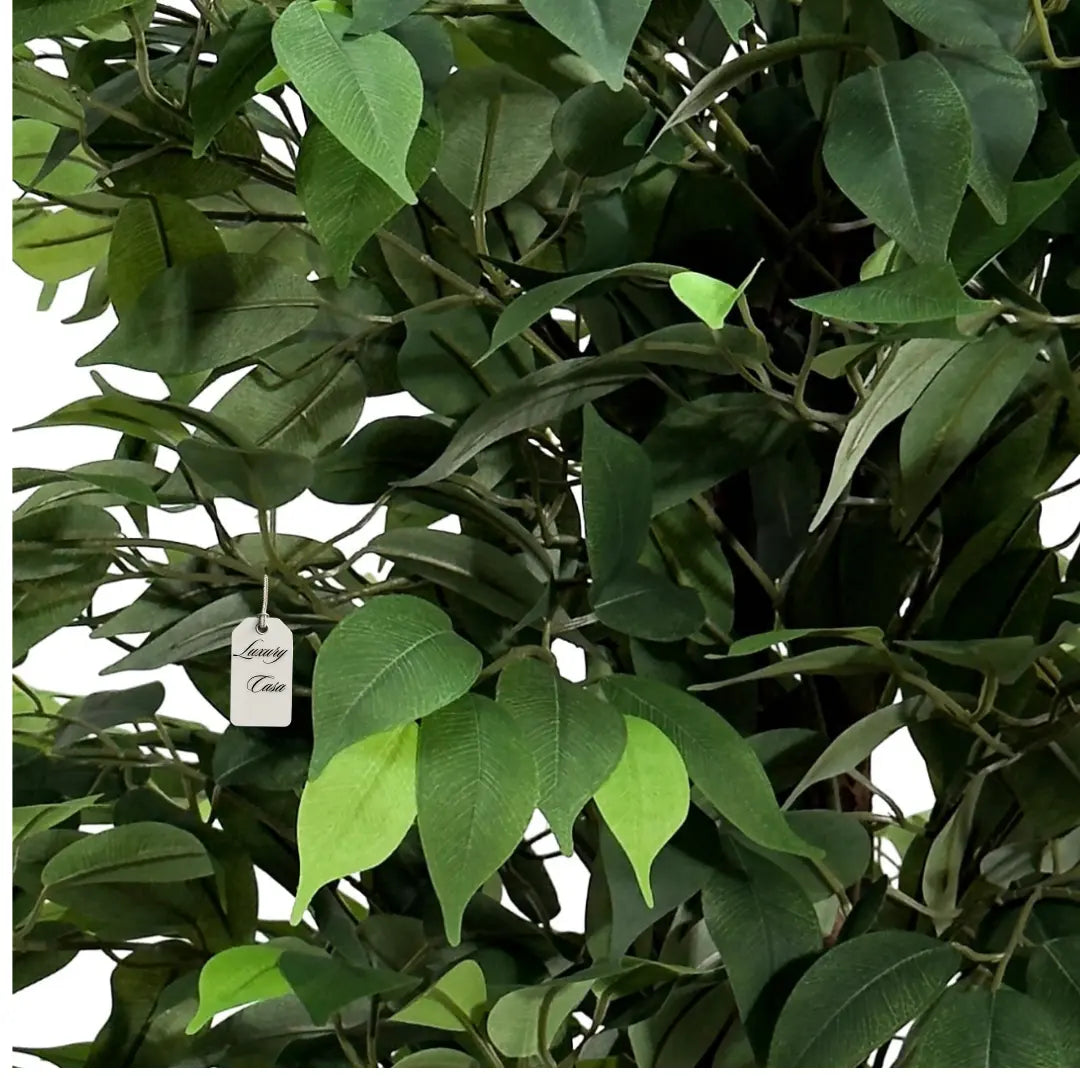Artificial Ficus Tree With Natural Wooden Trunk 150 Cm Luxury Casa