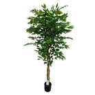 Artificial Ficus Tree With Natural Wooden Trunk 180 cm Luxury Casa