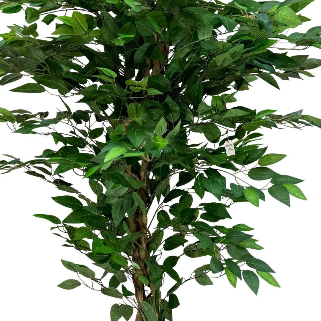 Artificial Ficus Tree With Natural Wooden Trunk 180 cm Luxury Casa