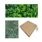 Artificial Grass & Leaf Mixed Green Wall Panel 40x60 cm Luxury Casa