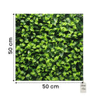 Artificial Green Leaf Wall Panel 50x50 cm Luxury Casa