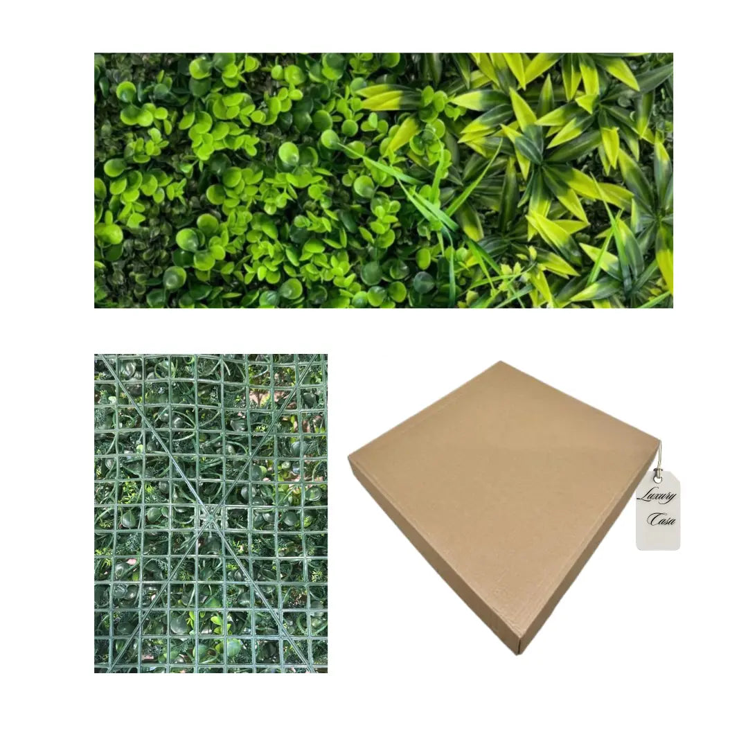 Artificial Green Wall Panel 50x50 cm Luxury Casa