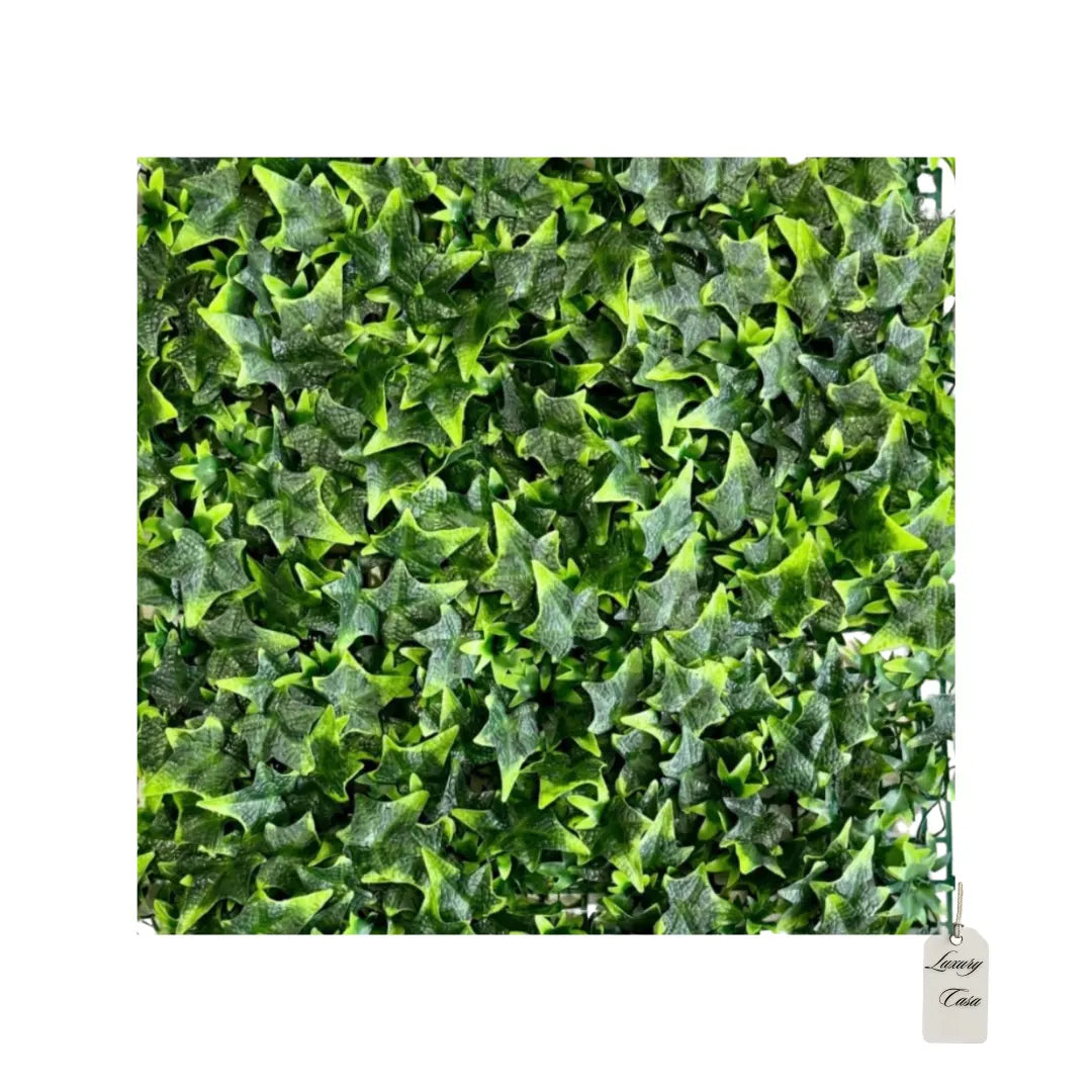 Artificial Ivy Green Wall Panel 50x50 cm Luxury Casa