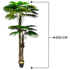 Artificial Palm Tree 250 cm Luxury Casa