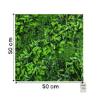 Artificial Tropical Green Wall Panel 50x50 cm Luxury Casa