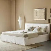 Bed Frame Modern King Queen Size for bedroom Without Mattress