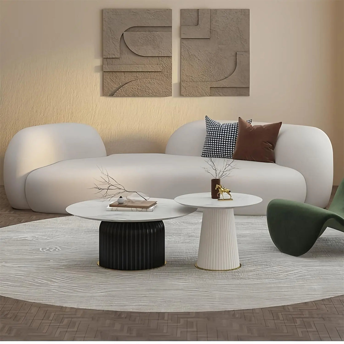 Modern Curved Sofa Set Luxury Casa