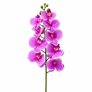 Artificial Veined Phalaenopsis Orchid Flower Stem