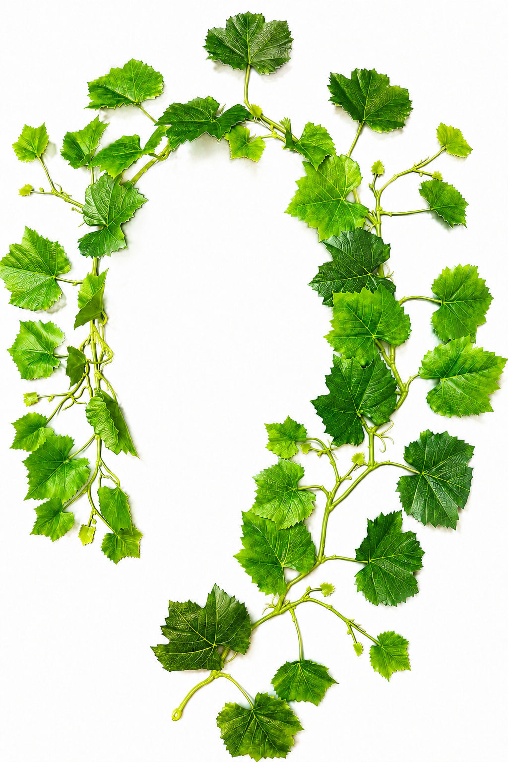 Artificial Hanging Grape Leaf Vine Garland