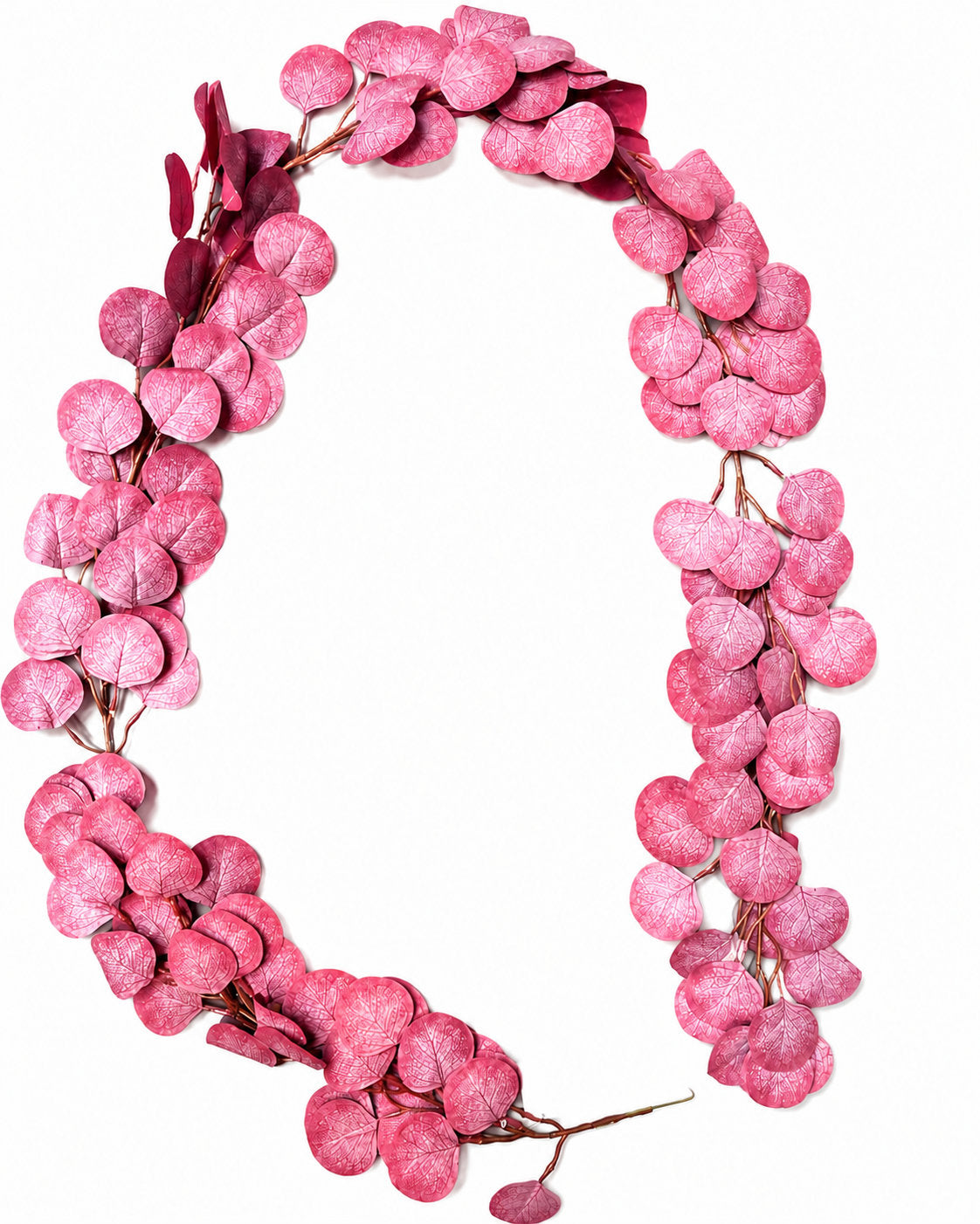 Artificial Silver Dollar Eucalyptus Hanging Vine Garland