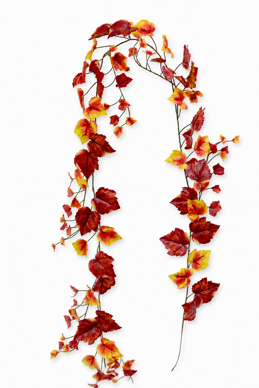 Artificial Autumn Maple Hanging Vine Garland