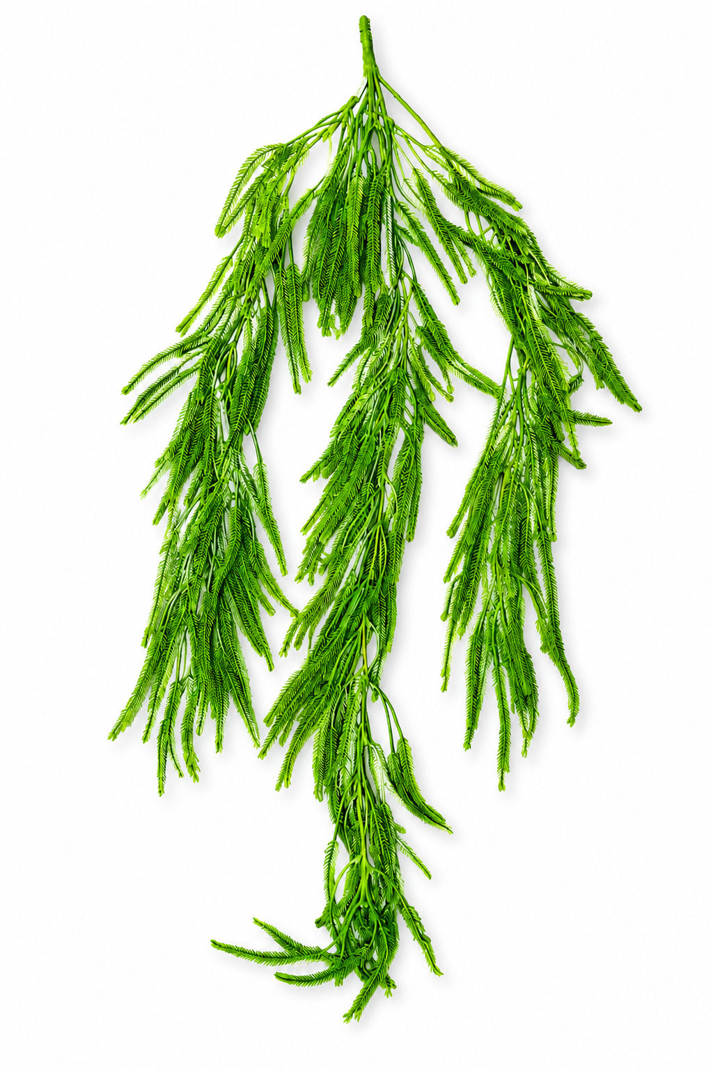 Artificial Hanging Club Moss Fern Bush