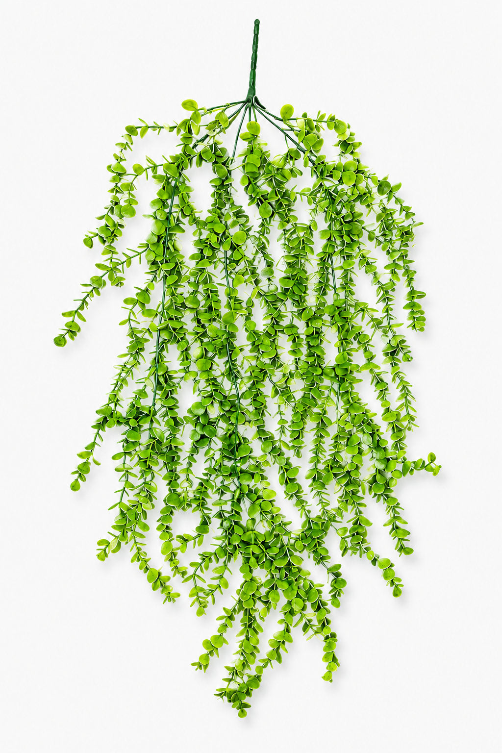 Artificial Hanging Coin Leaf Vine Bush