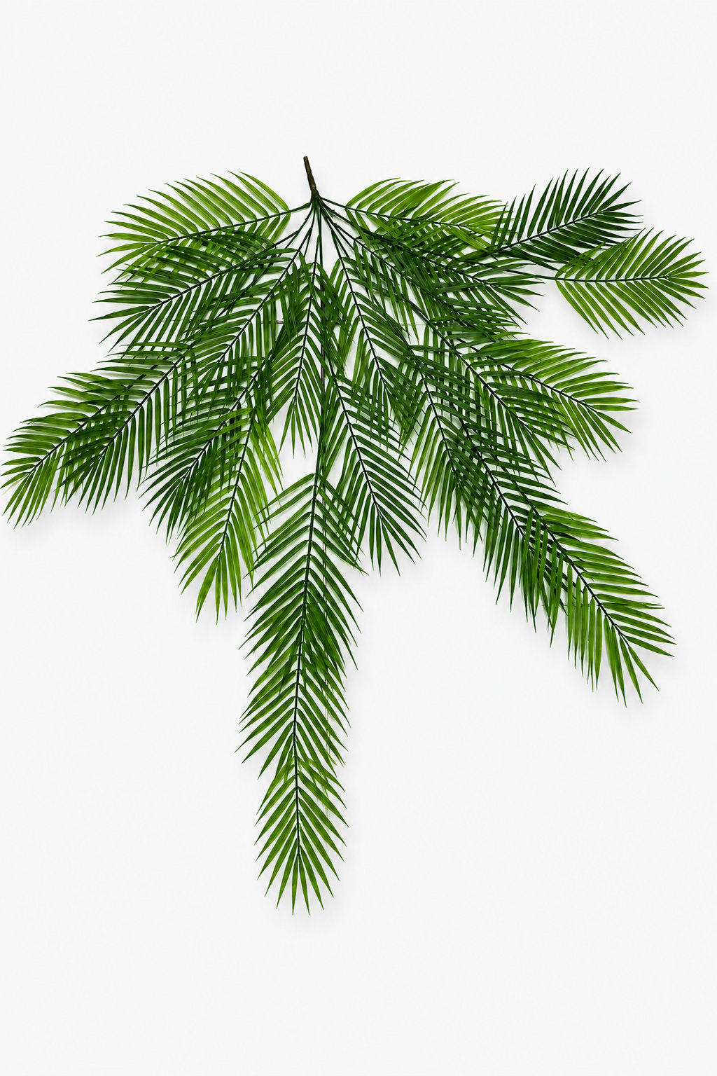 Artificial Hanging Areca Palm Frond Bush
