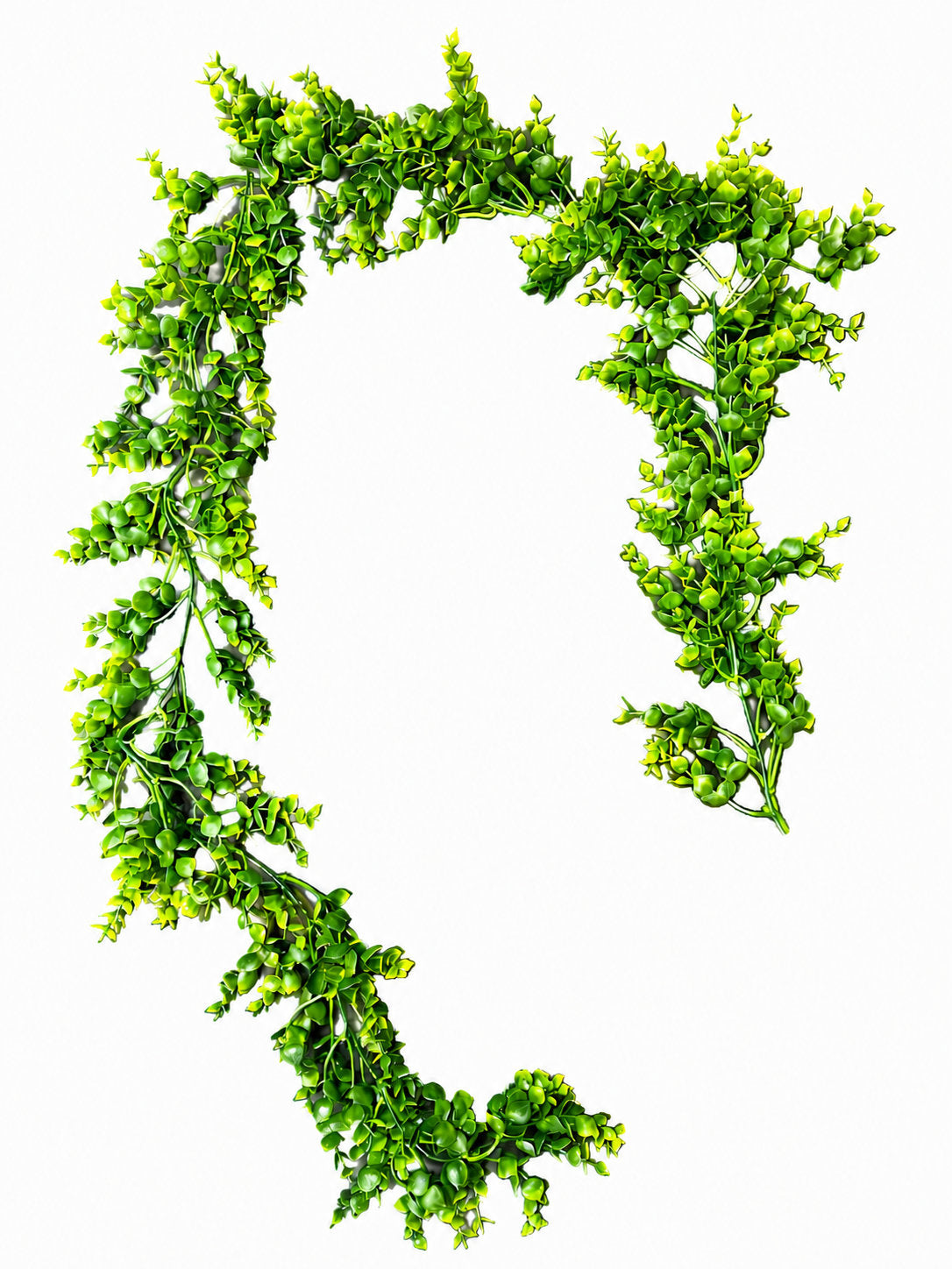 Artificial Hanging Boxwood Leaf Garland Vine