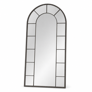 Versailles Grand Arched Windowpane Mirror