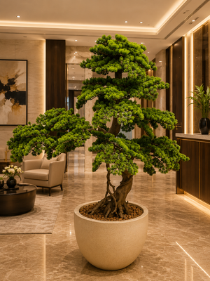Luxury Bonsai Tree with Fiber Trunk-Natural Touch