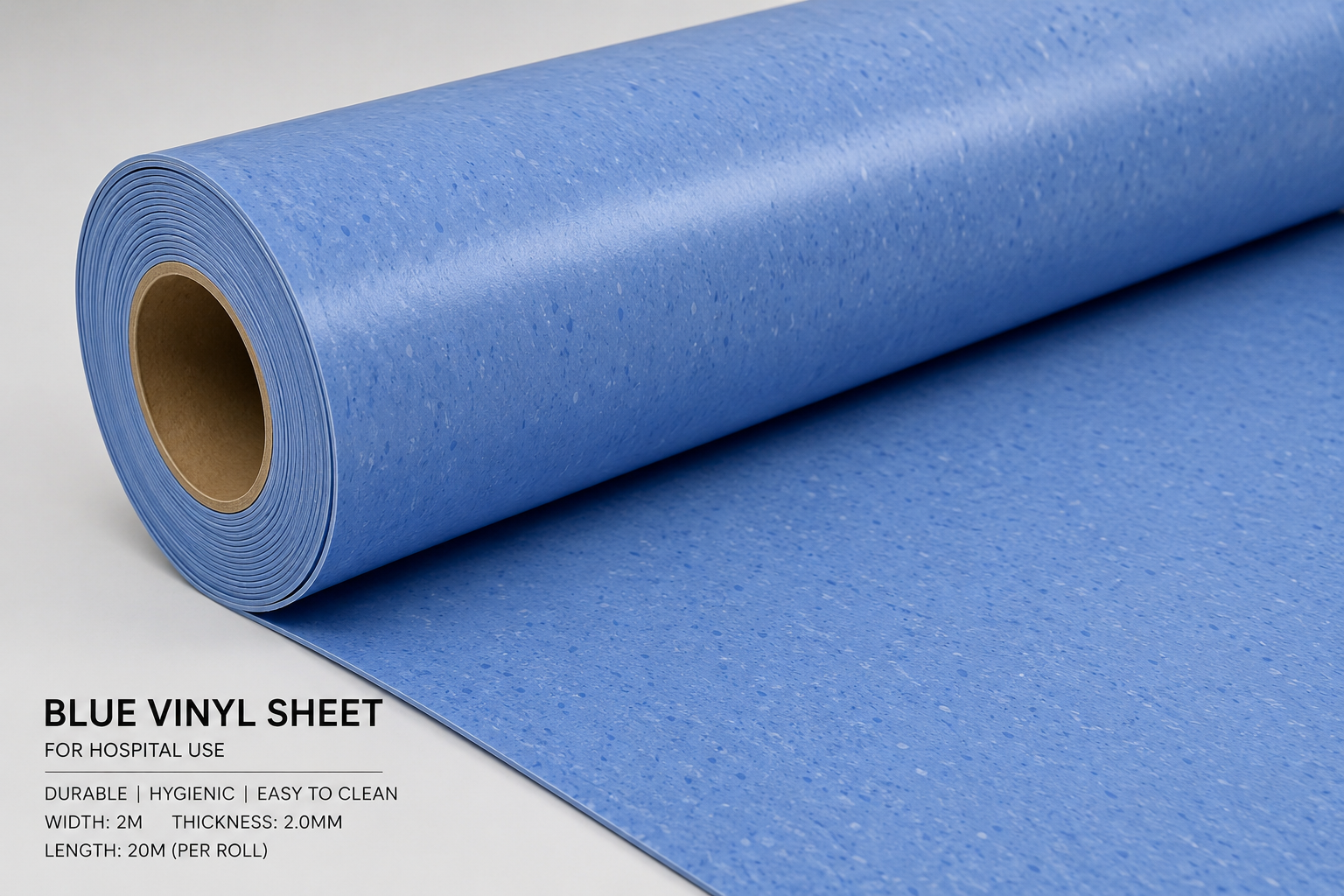 Medical Grade Homogeneous Vinyl Flooring