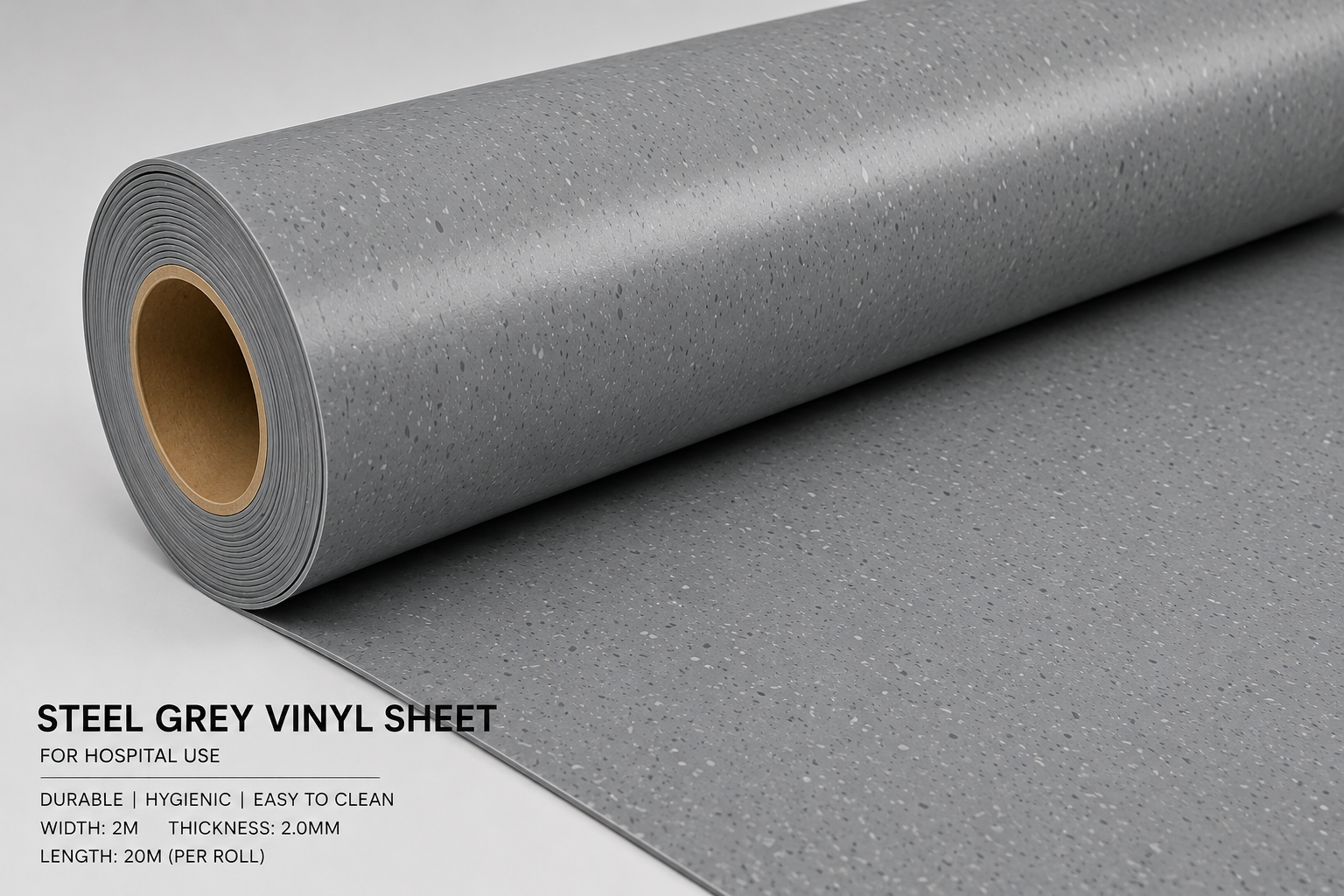 Medical Grade Homogeneous Vinyl Flooring