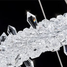 Crystal LED Ring Ceiling Luxury Casa