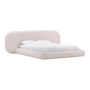 Luxury Rio Upholstered Bed – Bouclé Fabric