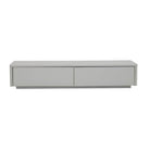 Minimalist Off-White Modular TV Unit with Storage Luxury Casa