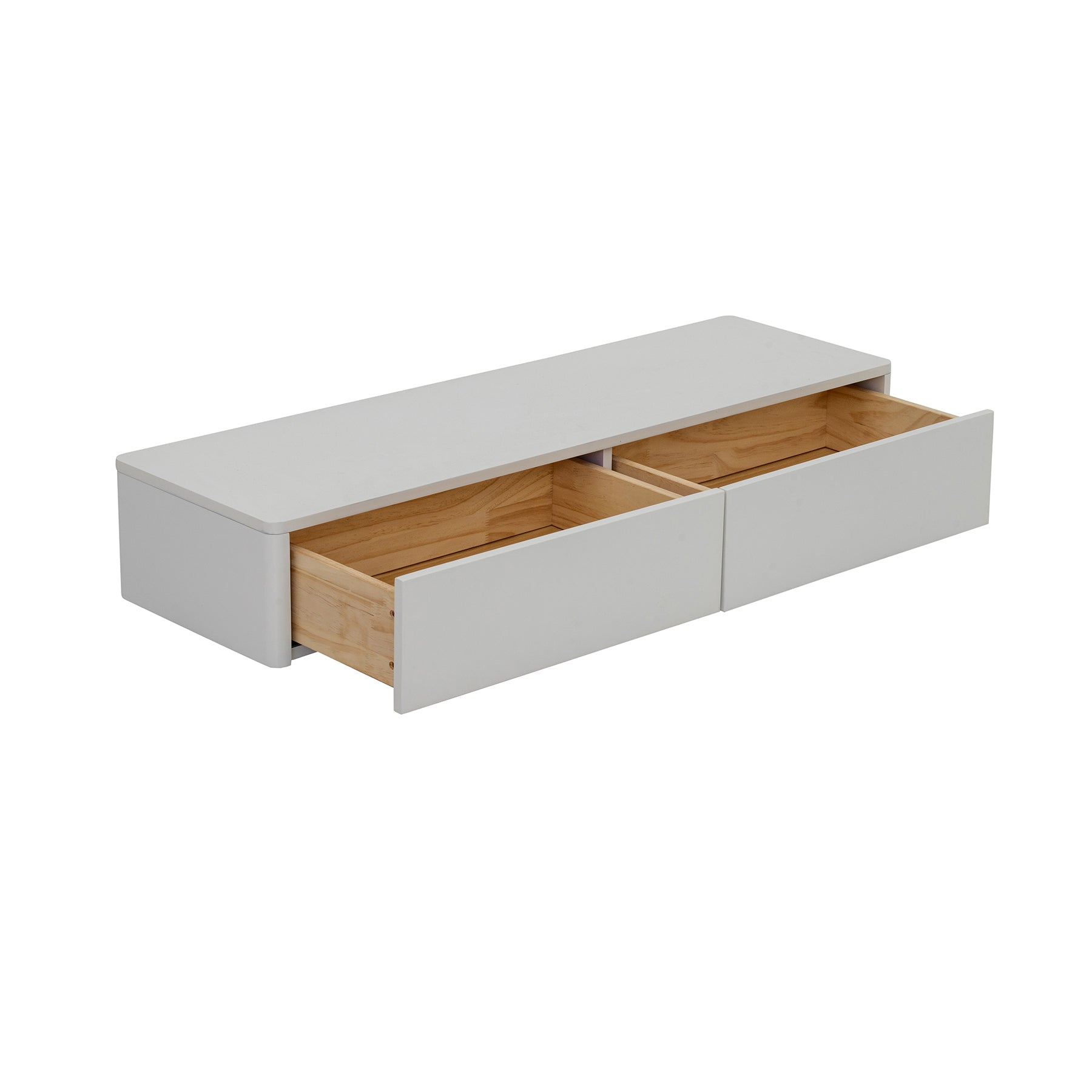 Minimalist Off-White Modular TV Unit with Storage Luxury Casa
