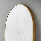 Half Moon Shape Aluminium Arch Mirror For Standing At Floor Luxury Casa