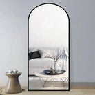 Half Moon Shape Arch Mirror For Floor Decoration Luxury Casa