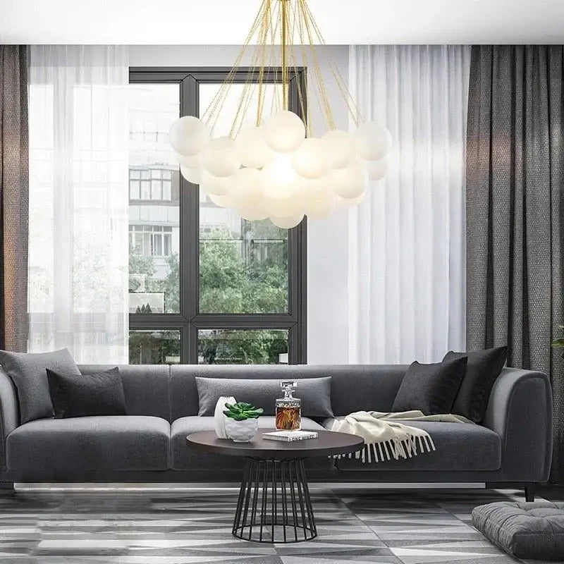 Indoor Decorative Nordic Modern Glass Ball Lamp Luxury Casa