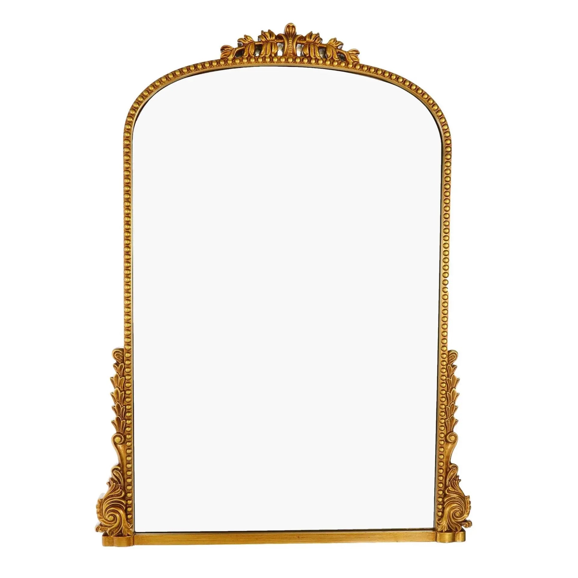 MDF Frame With Beautiful Design Wall Hanging Mirror Luxury Casa
