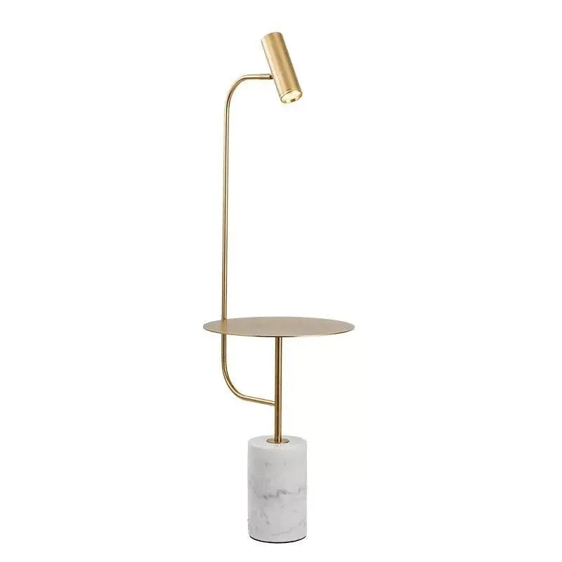 Macarta Golden Floor Lamp. Luxury Casa