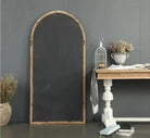 Orginal Wood Frame Arch Shape Mirror Window Design Luxury Casa