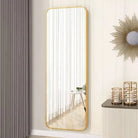 Rectangular Shape Floor And Wall Mirror Luxury Casa
