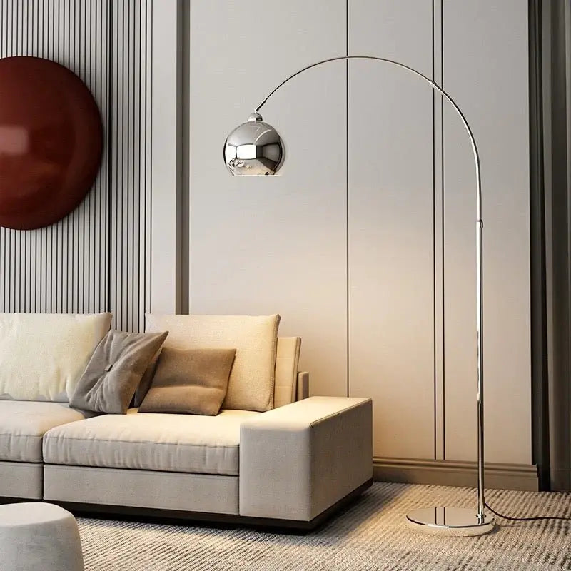 Silver Arch Floor Lamp Luxury Casa