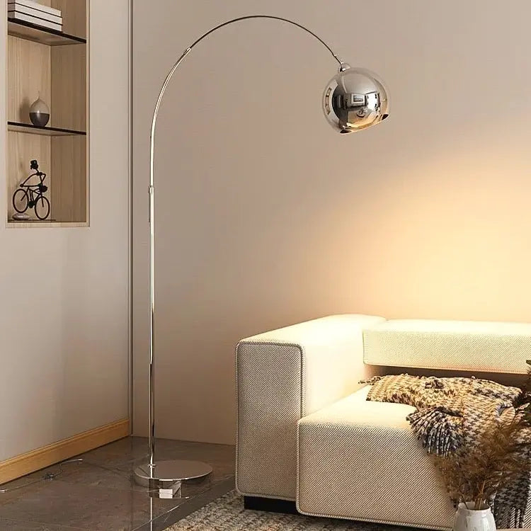 Silver Arch Floor Lamp Luxury Casa