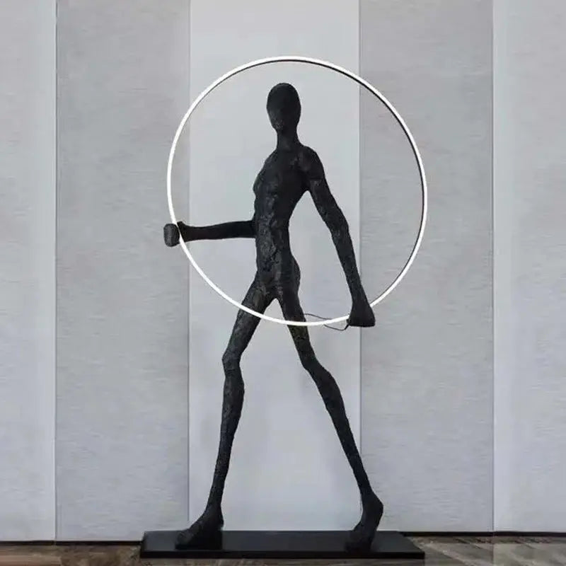 Statue Floor Lamp Luxury Casa