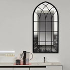 Unique Design Window Shape Wall Mirror Luxury Casa