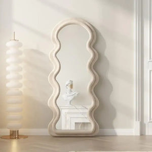 Wavy Shape Full Length Mirror