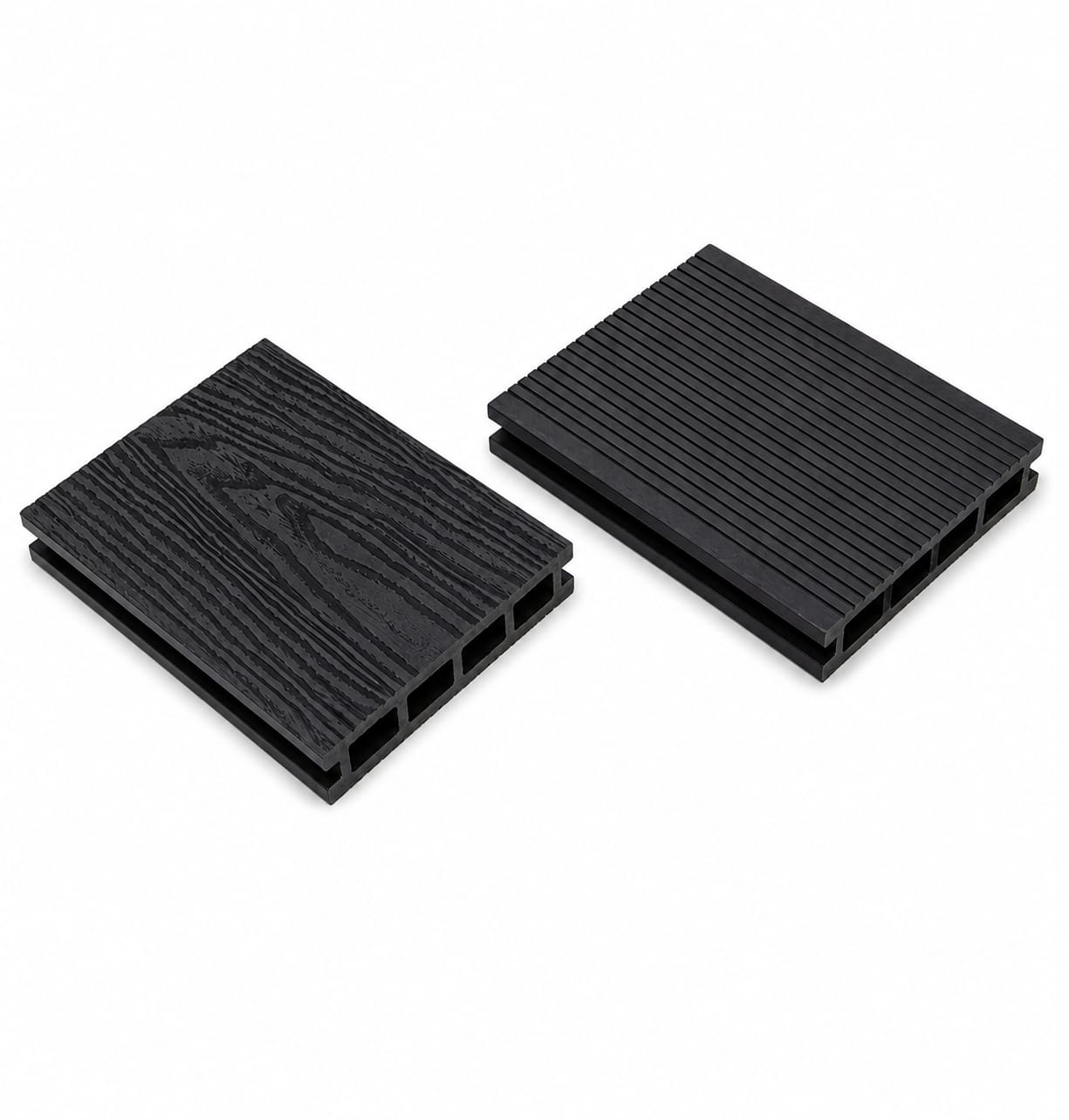 Reversible Hollow WPC Outdoor Decking Plank