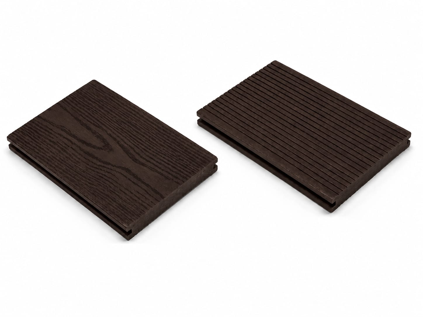 Reversible Solid WPC Outdoor Decking Plank