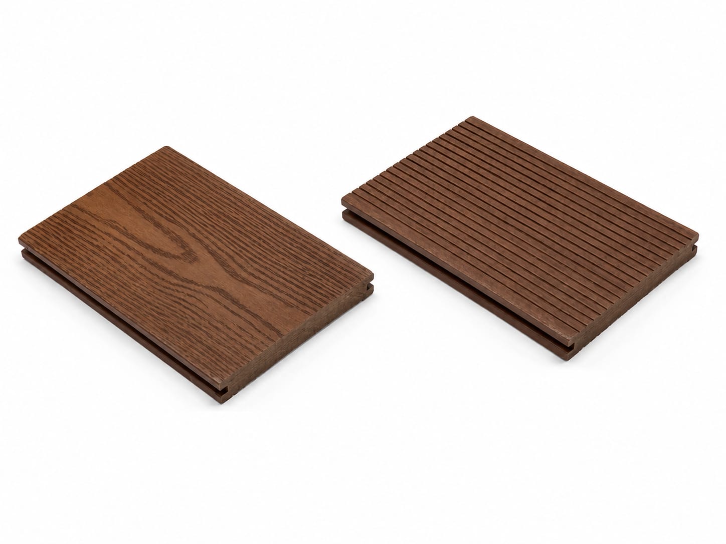 Reversible Solid WPC Outdoor Decking Plank