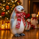 Penguin with Scarf Luxury Casa